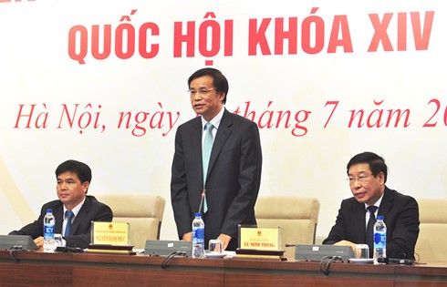 State organization, personnel tops agenda of NA session - ảnh 1